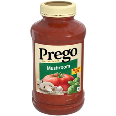 Prego Mushroom Pasta Sauce - 45 Oz - Image 1