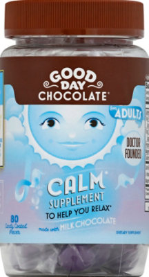 Good Day Chocolate Supplement Calm - 80 Count - Image 2