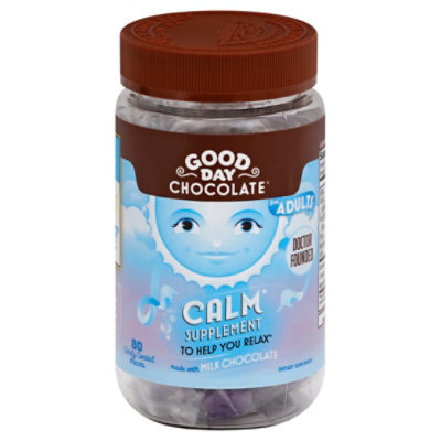 Good Day Chocolate Supplement Calm - 80 Count - Image 1