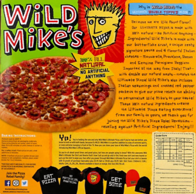 Wild Mikes Super Size Double Topped Combo Pizza - 42.61 Oz - Image 6