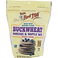Bobs Red Mill Pancake & Waffle Mix Buckwheat Whole Grain - 24 Oz - Image 2