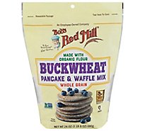 Bobs Red Mill Pancake & Waffle Mix Buckwheat Whole Grain - 24 Oz