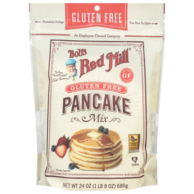 Bobs Red Mill Pancake Mix Gluten Free - 24 Oz