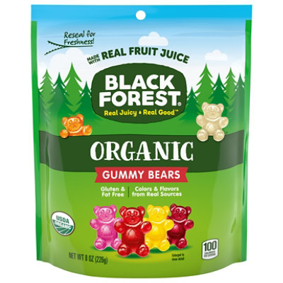 Black Forest Organic Gummy Bears - 8 Oz