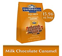 Ghirardelli Milk Chocolate Squares With Caramel Filling - 15.96 Oz
