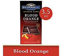 Ghirardelli Intense Dark Blood Orange Sunset Chocolate Bar - 3.5 Oz