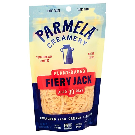 Parmela Pepper Jack Aged Shredded Nutcheese - 0.50 Lb