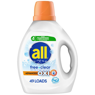 all Free Clear OXI Liquid Laundry Detergent - 88 Fl. Oz.