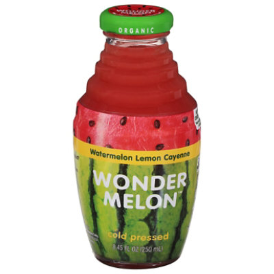 Wonder Melon Organic Juice Watermelon Cayenne - 8.45 Oz - Image 3