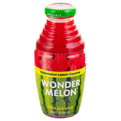 Wonder Melon Organic Juice Watermelon Cayenne - 8.45 Oz - Image 1