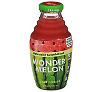 Wonder Melon Organic Juice Watermelon Cucumber Basil - 8.45 Oz