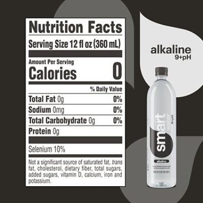 Glaceau Smartwater Alkaline 12 Count - 33.8 Fl Oz - Image 2