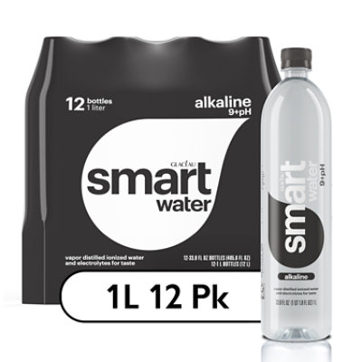 smartwater Nutrient-Enhanced Water Bottles, 33.8 fl oz, 6 Pack