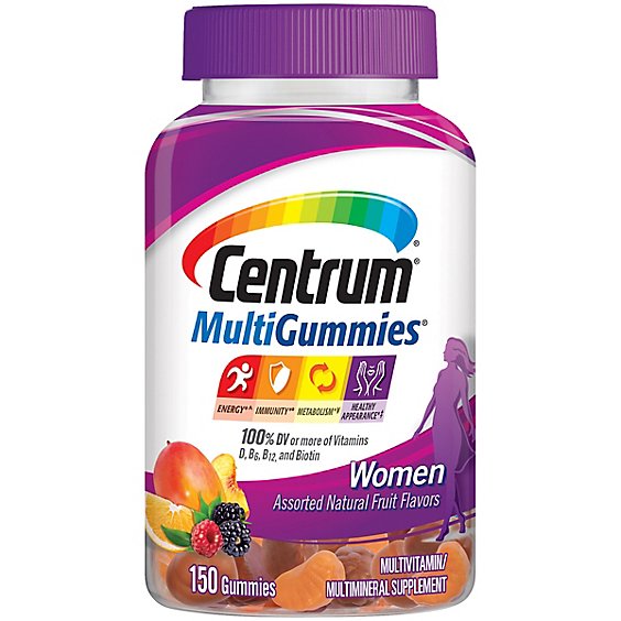 Centrum Womens Multi Gummies - 150 Count