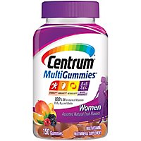 Centrum Womens Multi Gummies - 150 Count - Image 1