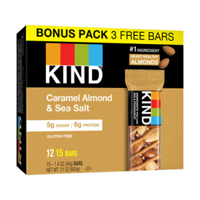 Caramel Almond & Sea Salt Bonus Pk - Each