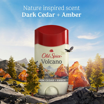 Old Spice Invisible Solid Antiperspirant Deodorant for Men Volcano With Charcoal Scent - 2.6 Oz - Image 4