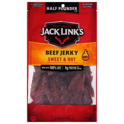 Jack Links Jerky Beef Sweet & Hot Jumbo Bag - 8 Oz - Image 2