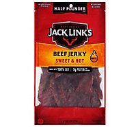 Jack Links Jerky Beef Sweet & Hot Jumbo Bag - 8 Oz