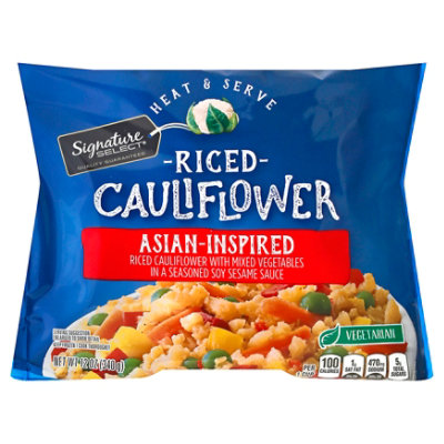 Signature Select Cauliflower Riced Asian Inspired - 12 Oz