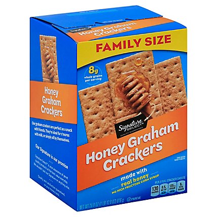 Signature Select Graham Cracker Honey Family Size - 28.8 Oz - Image 1