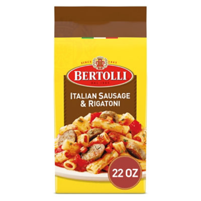Bertolli Italian Sausage & Spicy Rigatoni Frozen Meal - 22 Oz
