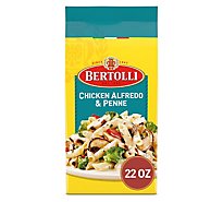 Bertolli Chicken Alfredo & Penne With Broccoli Portabella Mushroom & Tomatoes Frozen Meal - 22 Oz