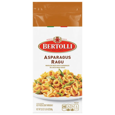 Bertolli Asparagus Ragu Mafalda Pasta - 22 Oz - Albertsons