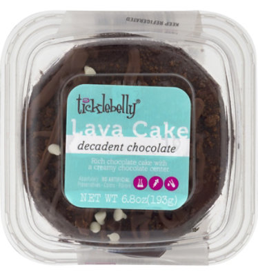 Tb 4 Inch Ghirardelli Chocolate Molten Lava Cake Clean - 6.8 Oz