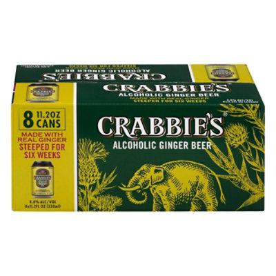Crabbies Ginger Beer - 8-11.2 Fl. Oz. - Image 3