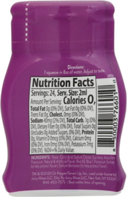 Crush Liquid Water Enhancer Grape - 1.62 Fl. Oz. - Image 6