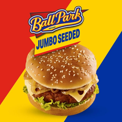 Ball Park Jumbo Seeded Burger Buns - 8 - 18.25 Oz - Image 3