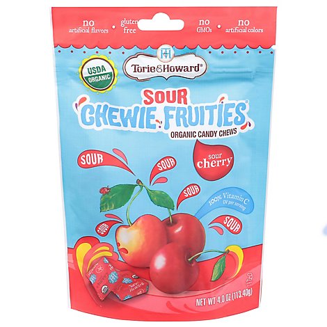 Sour Cherry Chewie Fruities - 4 Oz