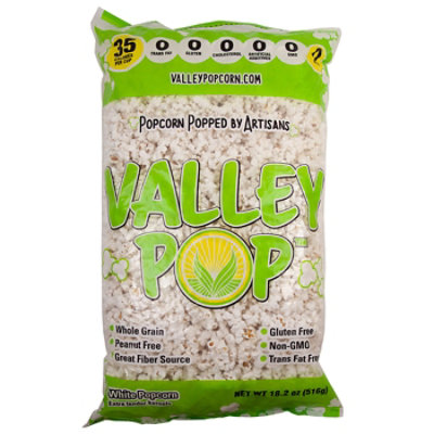 Valley Pop Big Bag Tender White with Sea Salt 18.2 Oz Kings Food