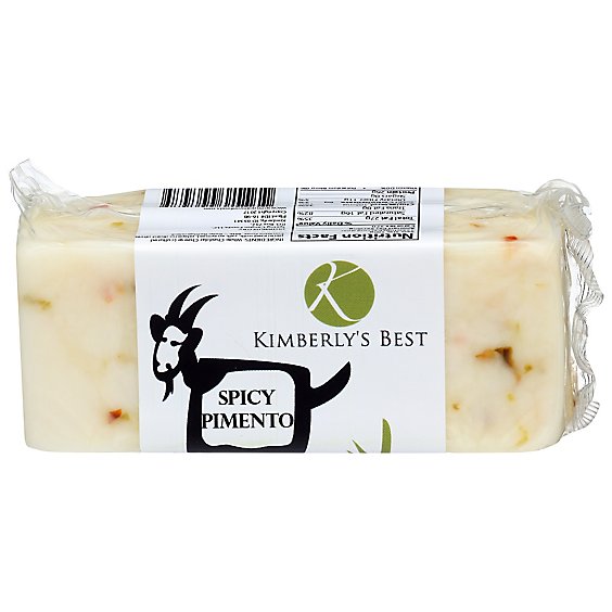 Kimberlys Best Spicy Pimento Goat Cheese - 8 Oz