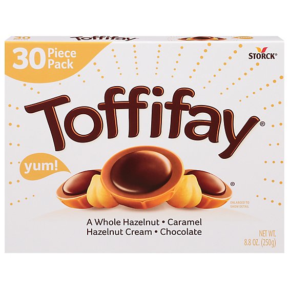 Toffifay Chocolate Candies 30 Count - 8.8 Oz