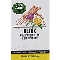 Open Nature Herbal Tea Detox - 16 Count - Image 2