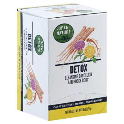 Open Nature Herbal Tea Detox - 16 Count - Image 1