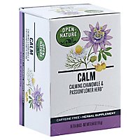 Open Nature Herbal Tea Calm - 16 Count - Image 1