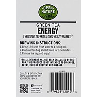 Open Nature Herbal Tea Energy - 16 Count - Image 3