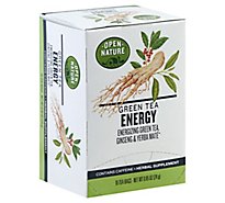 Open Nature Herbal Tea Energy - 16 Count