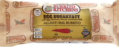 Burrito K Burrito Egg Breakfast Veg - 8 Oz - Image 2