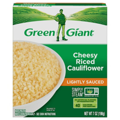 Green Giant Bib Steam Rice Cauliflower Cheese Sauce - 7 Oz - Image 1