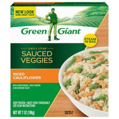 Green Giant Simply Steam Riced Veggies Riced Cauliflower Casserole - 7 Oz - Image 1