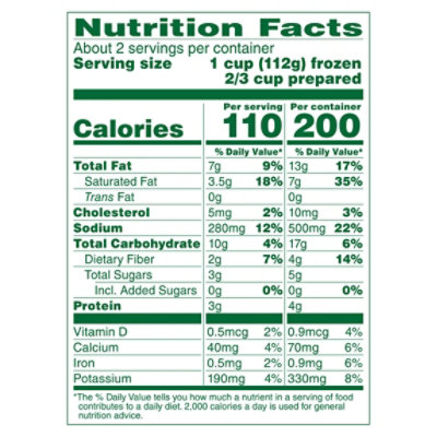 Green Giant Simply Steam Riced Veggies Riced Cauliflower Casserole - 7 Oz - Image 3