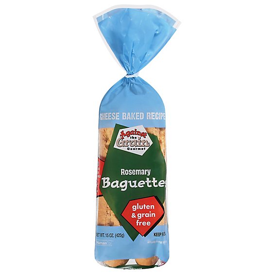 Against The Grain Gourmet Gluten Free Rosemary Baguettes - 15 Oz