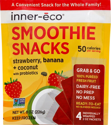 Inner Eco Smoothie Prbtc Strbry Bna - 8 Oz