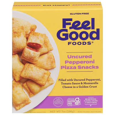 Feel Good Foods Uncured  Pepperoni Bites - 7 Oz - Image 1