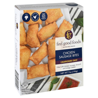 Feel Good Foods Chicken Sausage Bites - 7 Oz