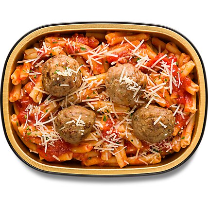 ReadyMeal Pasta Marinara & Meatball Meal Small Cold  - Image 1